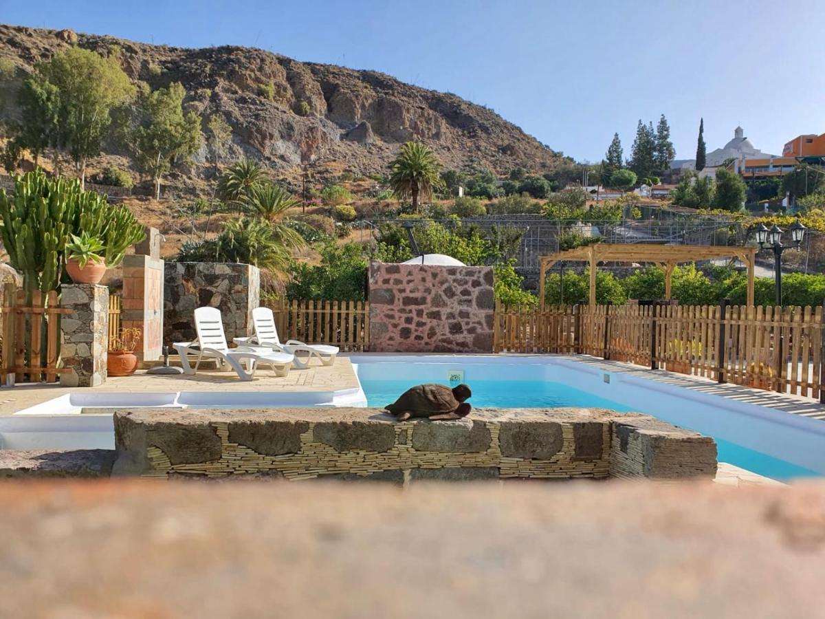 Casa Rural La Limera Con Piscina Privada Santa Lucia Exteriér fotografie