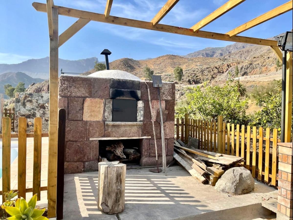 Casa Rural La Limera Con Piscina Privada Santa Lucia Exteriér fotografie