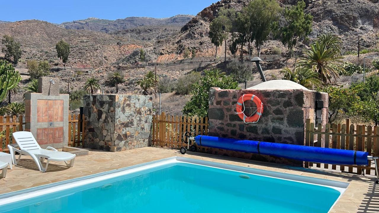 Casa Rural La Limera Con Piscina Privada Santa Lucia Exteriér fotografie